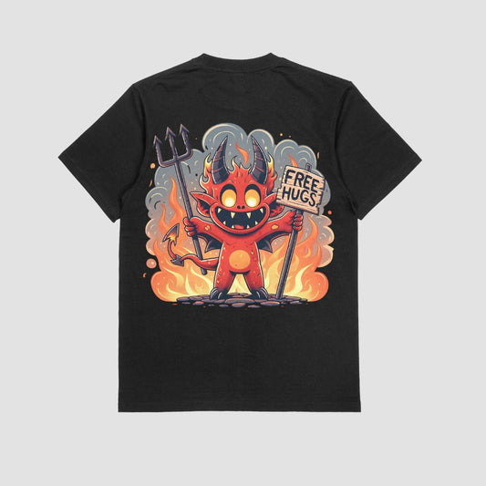 Cute Demon Black| T-Shirts| HostelHuez - HostelHuez